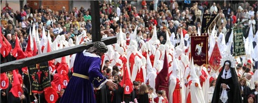 Procesi&oacute;n del Encuentro de Medina del Campo en una imagen de archivo